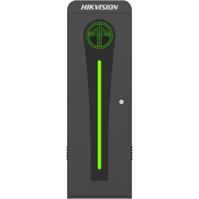 HIKVISION - Barrera Vehicular DERECHA / Compatible con Brazos Iluminados, Telescópicos, Articulados o Anti-Colisión (No Incluidos) / Motor Brushless Alto Desempeño / Semáforo Rojo-Verde en Gabinete / MCBF 2,500,000