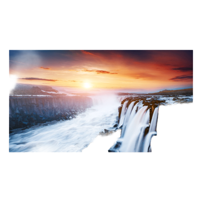 SAMSUNG ELECTRONICS - Pantalla Profesional LED de 55" para Video Wall, Full HD (1080p), HDMI/DP / 700 nits /  Bisel Ultra Delgado de 0.44mm. Compatible con montajes VESA