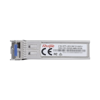 RUIJIE - Transceptor Lado (A) un Hilo BiDi SFP 2.5Gb LC Monomodo Tx 1310nm / Rx 1550nm, hasta 3km