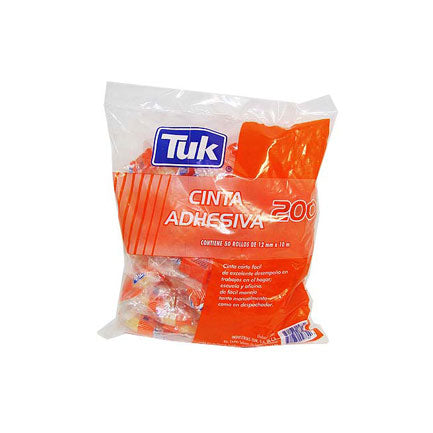 TUK - CINTA ADHESIVA TUK TIPO 200 .012X10 MTS C/50