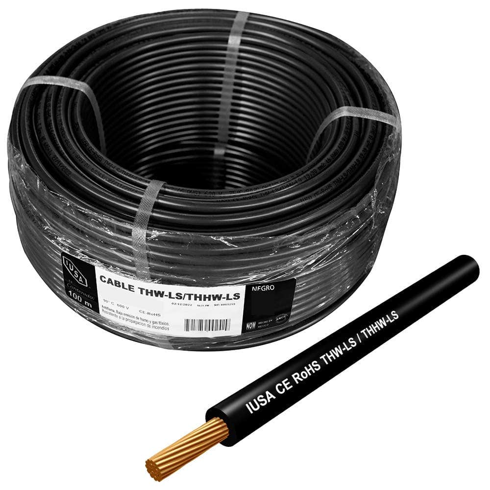 IUSA - Cable THW-LS/THHW-LS CE RoHS 2/0 AWG IUSA Rollo 100m