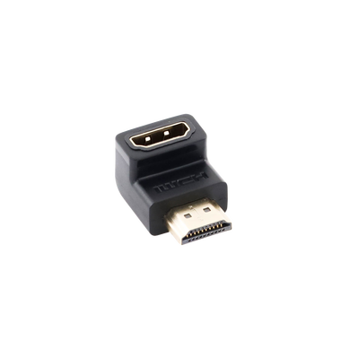 UGREEN - Adaptador HDMI de 90 Grados Macho a Hembra / Hacia Abajo / HDMI 2.0 4K@60Hz / Proporciona Flexibilidad Sin Doblar los Cables HDMI