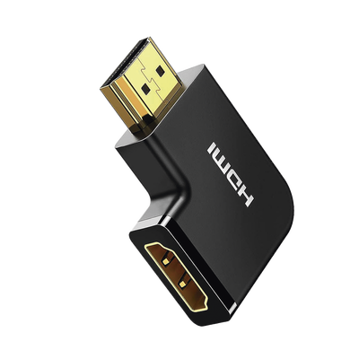 UGREEN - Adaptador HDMI Tipo L Macho a Hembra / Hacia Abajo / HDMI 2.0 4K@60Hz / Proporciona Flexibilidad Sin Doblar los Cables HDMI