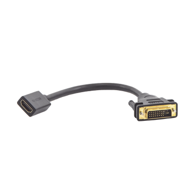 UGREEN - Convertidor DVI Macho a HDMI Hembra | Bidireccional | DVI 24+1 | 1080P@60Hz | Cable de 22 cm (8.66 Pulgadas) | Negro