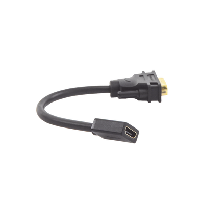 UGREEN - Convertidor DVI Macho a HDMI Hembra | Bidireccional | DVI 24+1 | 1080P@60Hz | Cable de 22 cm (8.66 Pulgadas) | Negro