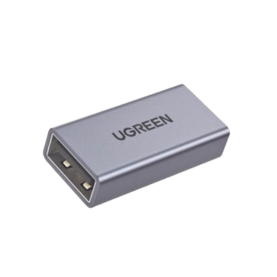 UGREEN - Adaptador USB-A Hembra a USB-A Hembra / USB 3.0 / Velocidades de Transferencia de Datos de Hasta 5 Gbps / Carcasa de Aluminio / Compacto y Portátil / Plug & Play / Compatible con Versiones Anteriores de USB