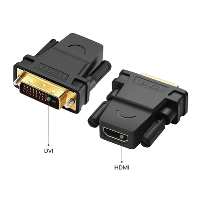 UGREEN - DVI 24+1 Macho a HDMI Hembra