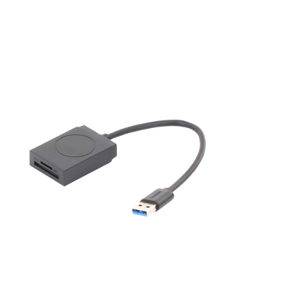 UGREEN - Lector de tarjetas USB-A 3.0 a MicroSD (TF) / SD | 5Gbps | Soporta hasta 2TB | Soporta Windows/Mac OS/Linux/Android | Lectura de Tarjetas Simultánea | No Requiere Controlador | Cable de 15cm.