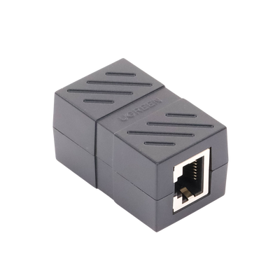 UGREEN - Acoplador (Extensor de Cable Ethernet RJ45 a RJ45) | 1000Mbps | Compatibilidad con Cat7 Cat6A Cat6 Cat5e | Compatible con POE | Ignífugo | ABS