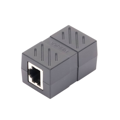 UGREEN - Acoplador (Extensor de Cable Ethernet RJ45 a RJ45) | 1000Mbps | Compatibilidad con Cat7 Cat6A Cat6 Cat5e | Compatible con POE | Ignífugo | ABS