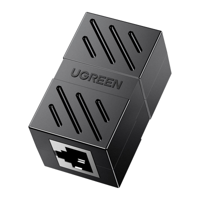 UGREEN - Acoplador (Extensor de Cable Ethernet RJ45 a RJ45) | 1000Mbps | Compatibilidad con Cat7 Cat6A Cat6 Cat5e | Compatible con POE | Ignífugo | ABS