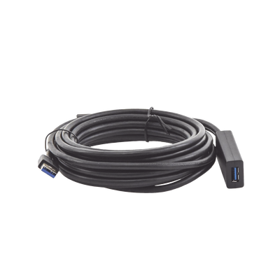 UGREEN - Cable de Extensión Activo USB 3.0 con puerto de alimentación Micro USB / 5 Metros / USB 3.0 a 5Gbps / No requiere controlador / Ideal para impresoras, consolas , Webcam, etc.
