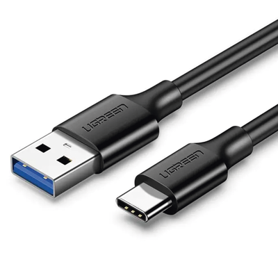 UGREEN - Cable USB-A a USB-C / Carga y Sincronización / 60W PD / 5 Gbps / 2 m (6.6 ft) / 10,000+ Flexiones