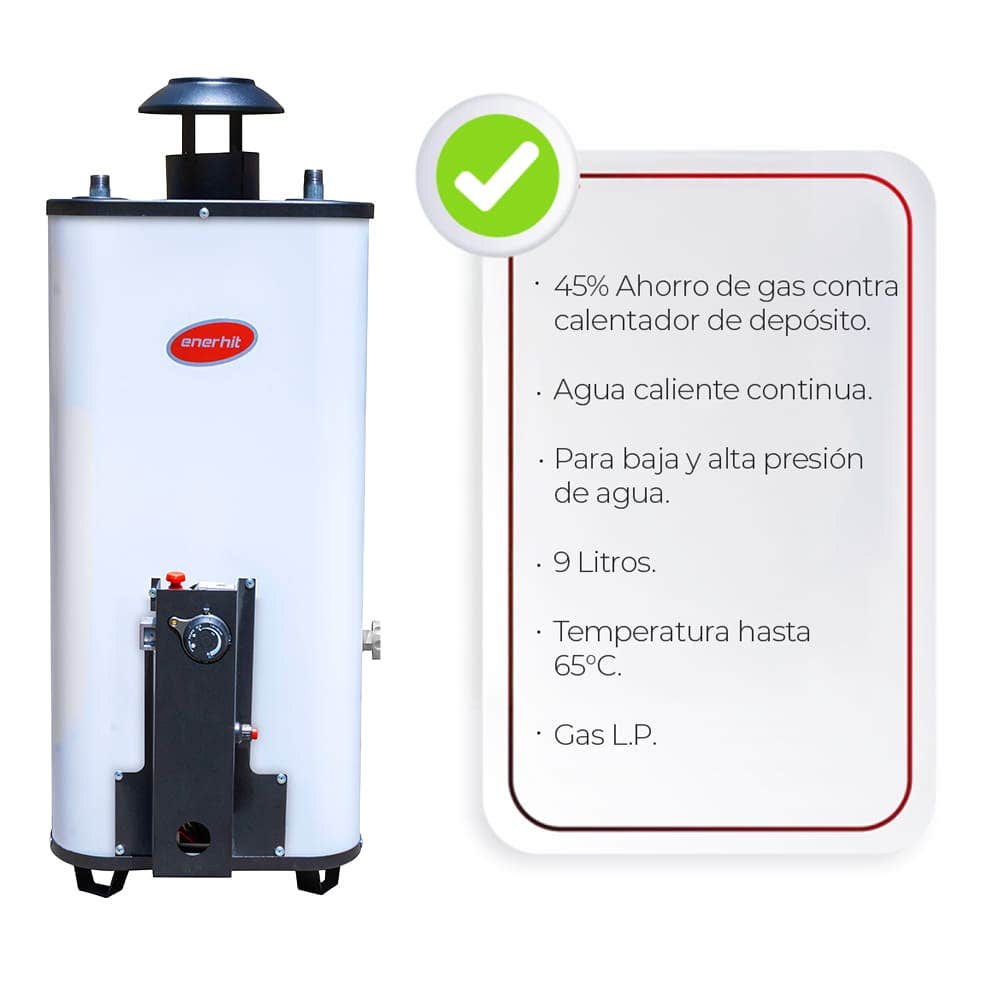 IUSA - Calentador rápida recuperación 9L Enerhit IUSA