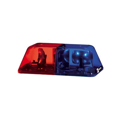 FEDERAL SIGNAL - Barra de luces de 15", Color Rojo/Azul, Montaje Magnético.