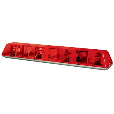 FEDERAL SIGNAL - Barras de luces de trabajo pesado TurboBeam Plus, color rojo