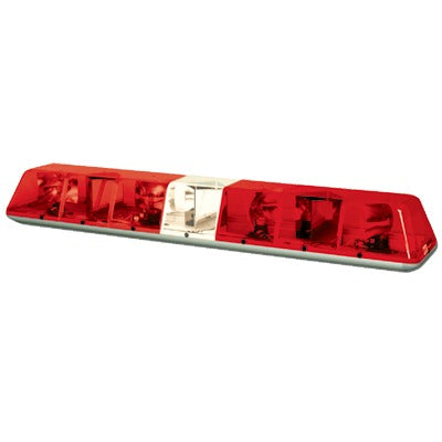 FEDERAL SIGNAL - Barras de luces para trabajo pesado TurboBeam Plus, rojo/claro/rojo