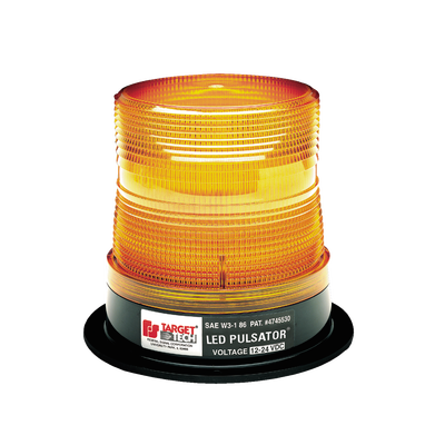 FEDERAL SIGNAL - Burbuja PULSATOR LED Clase 2, Color ámbar, Montaje Permanente