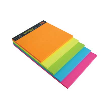 MAE - CUBO MAE MAGICO 5 MEDIDAS /5 COLORES NEON 150 HOJAS