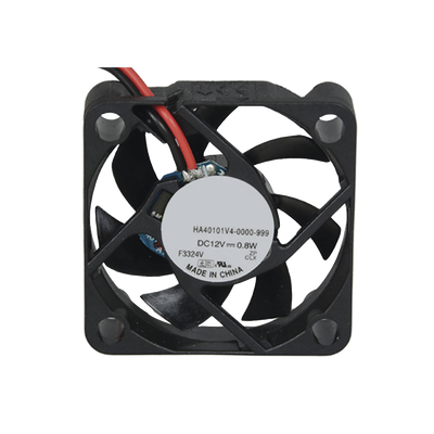 TXPRO - Ventilador Anticondensante Axial de 12Vcc, 40x40x10 mm, 0.8 Watt, 65 mA, flujo de aire de 5.3 CFM, sin escobillas.