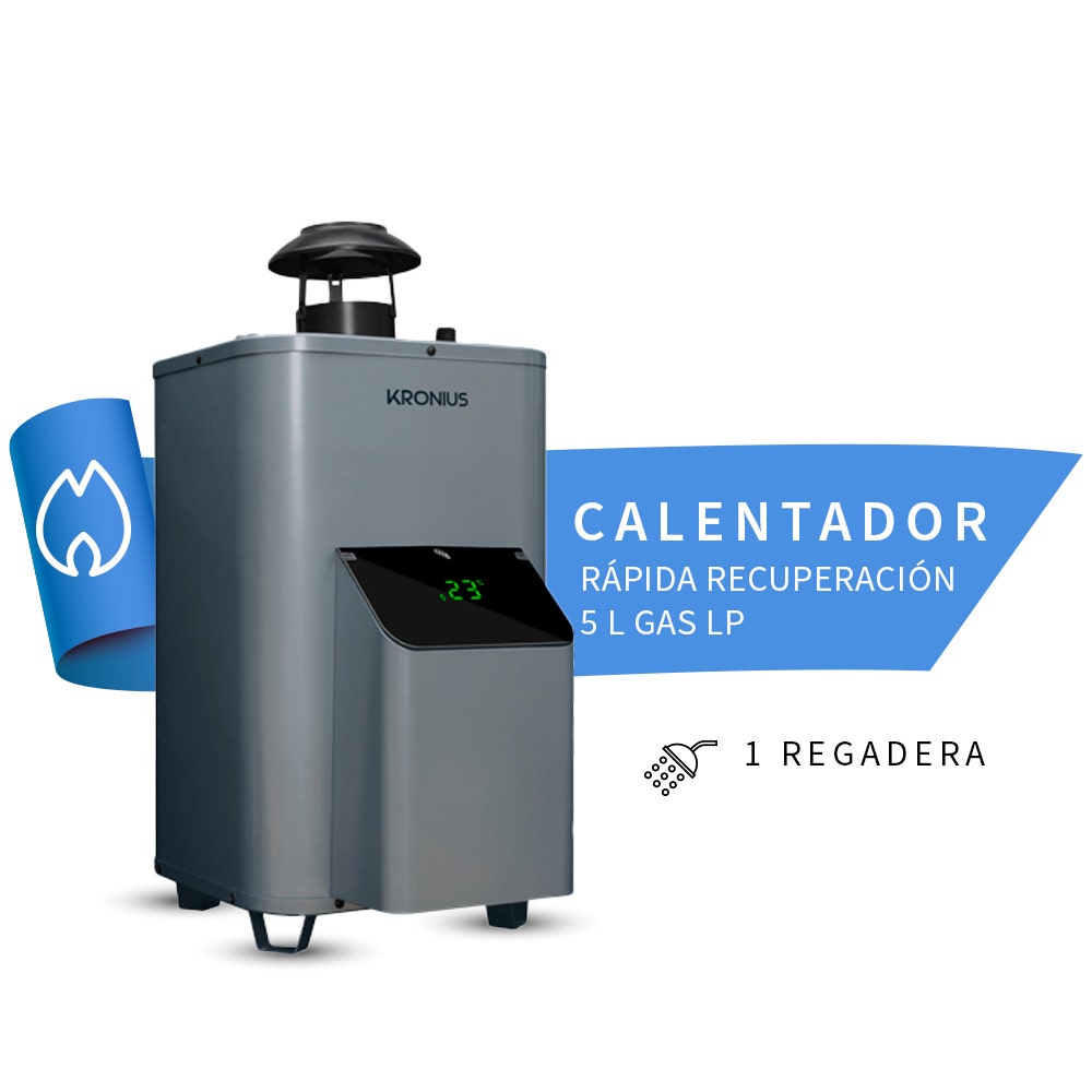 IUSA - Calentador rápida recuperación Kronius 5 L/min IUSA