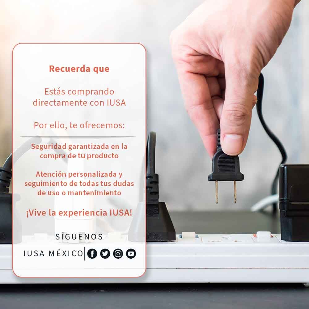 IUSA - Placa tradizione con interruptor y contacto