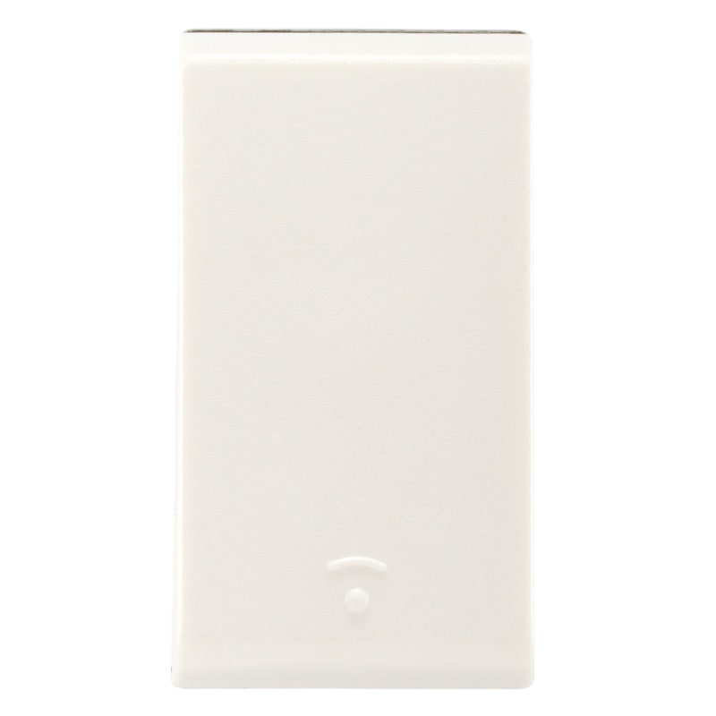 IUSA - Interruptor escalera Scudetto Prime color blanco brillante
