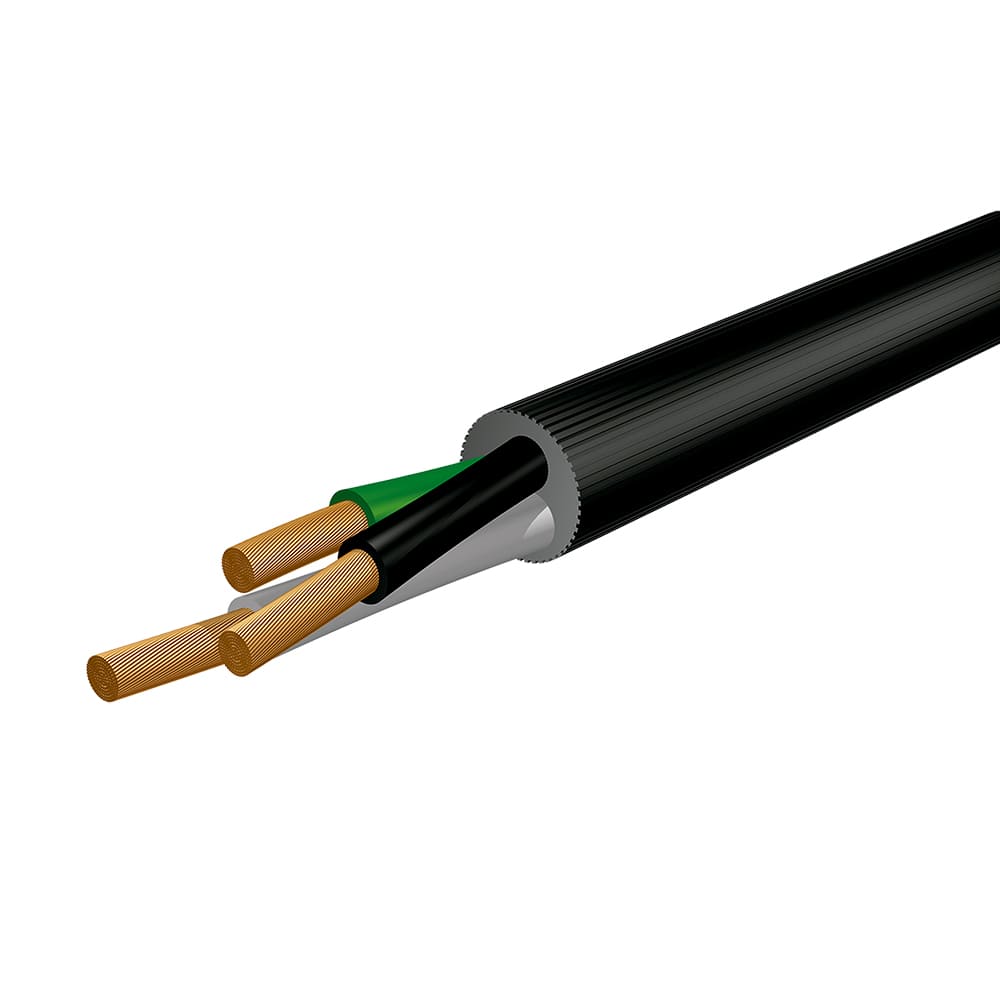 IUSA - Cordón ST uso extra rudo, 3x12 AWG, carrete 1 000 m