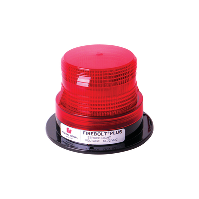 FEDERAL SIGNAL - Lámpara estrobo FireBolt Plus en color rojo