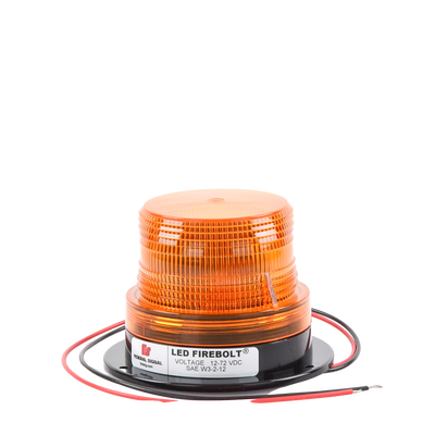 FEDERAL SIGNAL - Estrobo ámbar FIREBOLT PLUS de tecnología LED, 12-72 Vcc
