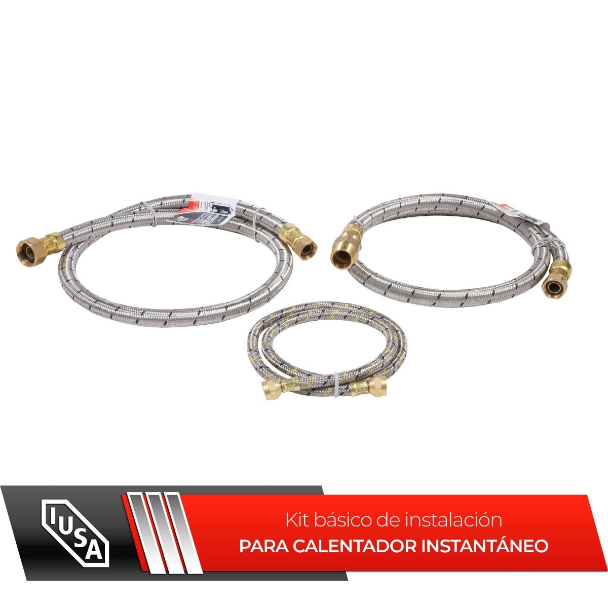 IUSA - Kit básico de instalación para calentador instantáneo