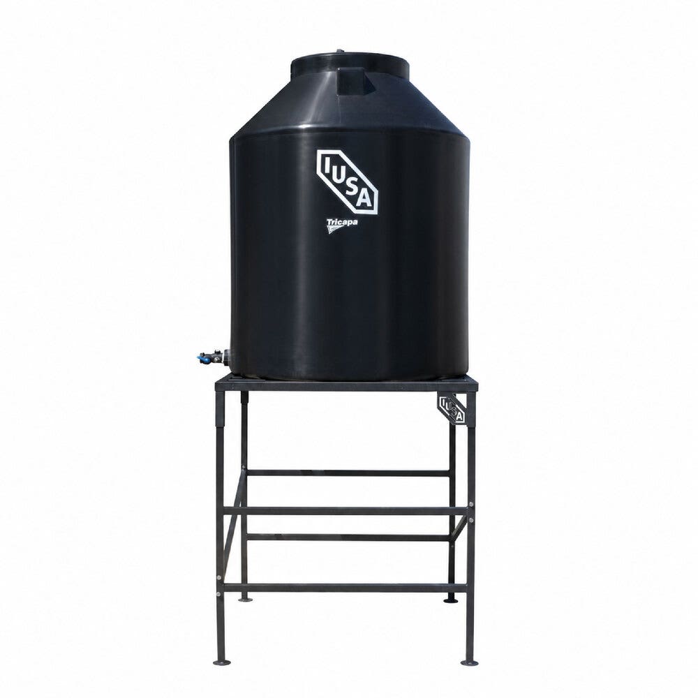 IUSA - Base para Tinacos de 450 L a 1100 L Reforzada Negra IUSA