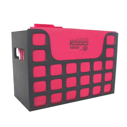 ESSELTE - REVISTERO OXFORD ESCRITORIO DECOFLEX NEGRO