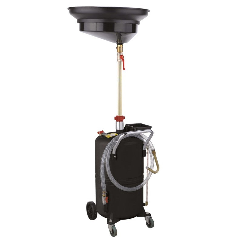 Receptor de aceite por gravedad de 90 litros