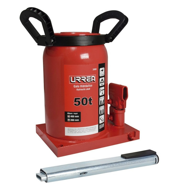 Gato hidraulic botella 50t