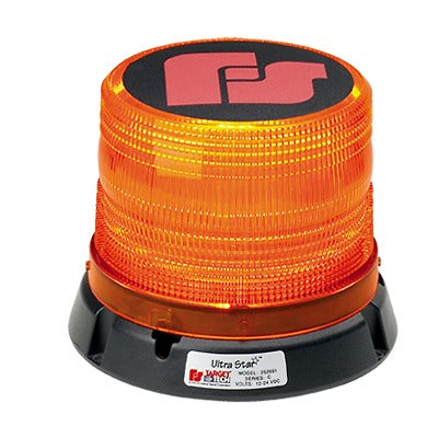 FEDERAL SIGNAL - Burbuja ámbar de LED para emergencia con montaje permanente