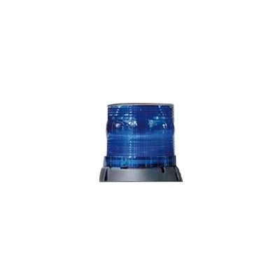 FEDERAL SIGNAL - Burbuja Azul de LED para Emergencia con Montaje Permanete.