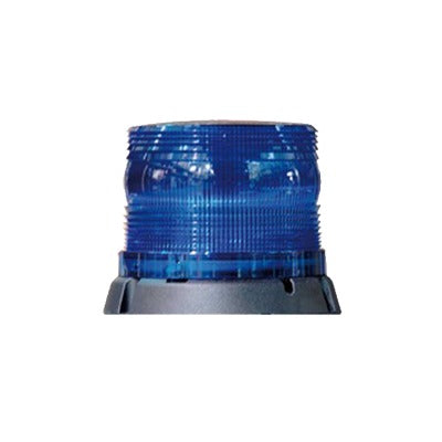 FEDERAL SIGNAL - Burbuja UltraStar LED para aplicaciones de extrema vibración y alto impacto en color azul, montaje permanente