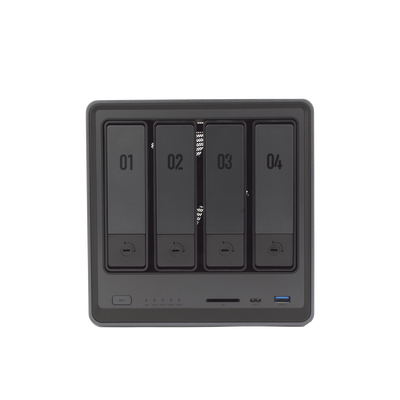 UGREEN - NASync DXP4800 | SO UGOS Pro |  Intel N100 12th Gen Intel® Quad Core™ | 4-Bahias (SATA) hasta 96TB | 2* M.2 SSD hasta 16TB| 8GB DDR5 (Exp. a 16GB) | 2.5Gb Dual Ethernet | HDMI 4K | 2* USB2.0 | 1*USB 3.2Gen | 1* USB 3.2Gen2 | 1*USB-C 3.2Gen2 | SD