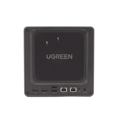 UGREEN - NASync DXP4800 | SO UGOS Pro |  Intel N100 12th Gen Intel® Quad Core™ | 4-Bahias (SATA) hasta 96TB | 2* M.2 SSD hasta 16TB| 8GB DDR5 (Exp. a 16GB) | 2.5Gb Dual Ethernet | HDMI 4K | 2* USB2.0 | 1*USB 3.2Gen | 1* USB 3.2Gen2 | 1*USB-C 3.2Gen2 | SD
