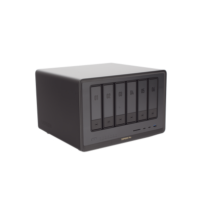 UGREEN - NASync DXP6800 Pro | SO UGOS Pro | Intel® i5 1235u 10-Core™ | 6-Bahias (SATA) Hasta 144TB | 2* M.2 SSD Hasta 16TB | 8GB DDR5 (Exp. a 64GB) | 2 Thunderbolt™4 | 2*10GbE | 1*USB3.2 Gen2 | 2*USB 2.0 | 2*USB 3.2Gen2 | HDMI 2.1 8K | SD 4.0