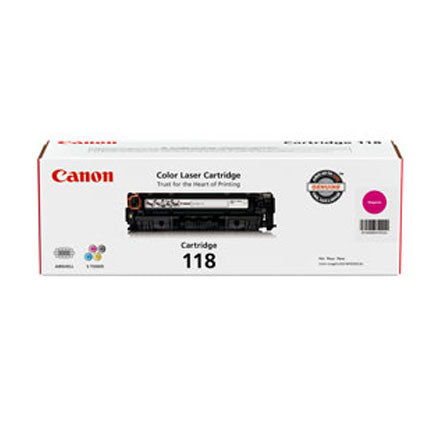 CANON - Toner Canon 118 Magenta para ImageClass Series LBP7200Cdn / LBP7660Cdn / MF8350Cdn / MF8380Cdw / MF8580Cdw / MF726Cdw