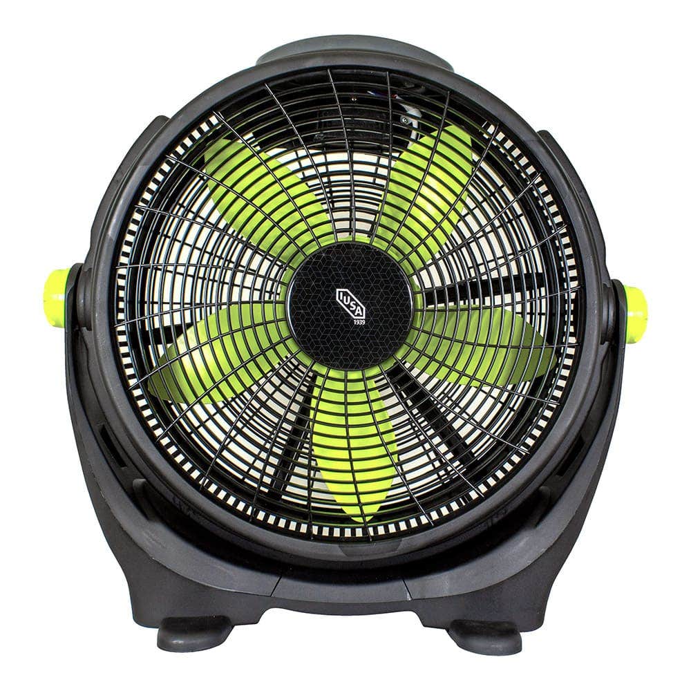 IUSA - Ventilador de piso de 20" con perilla de tres velocidades