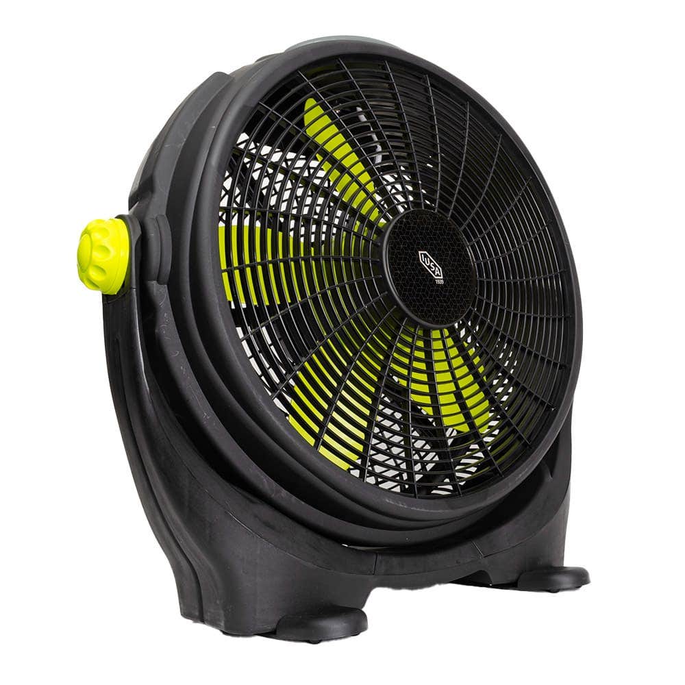 IUSA - Ventilador de piso de 20" con perilla de tres velocidades