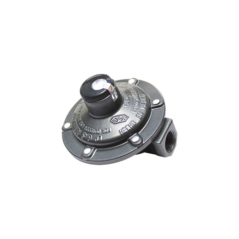 IUSA - Regulador gas L.P. baja presión para 1 cilindro mod. REG102 B000
