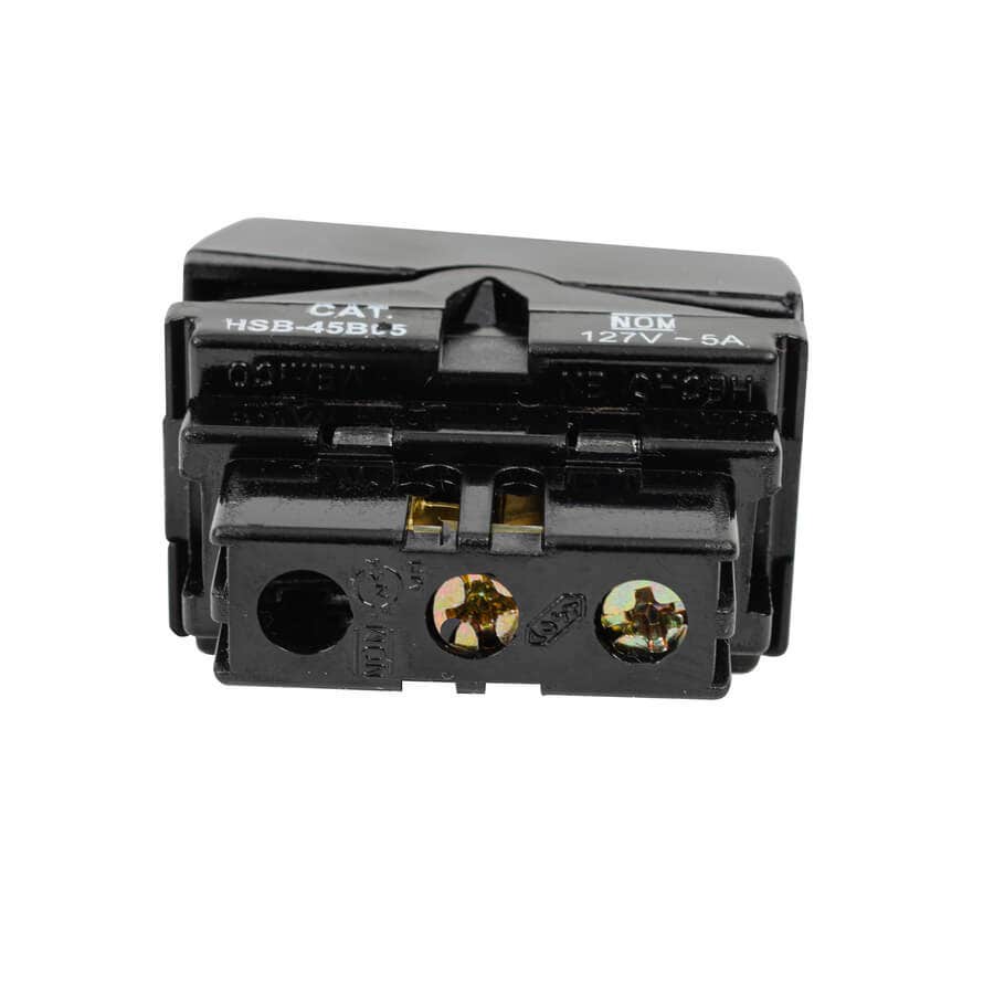 IUSA - Botón timbre scudetto decore negro