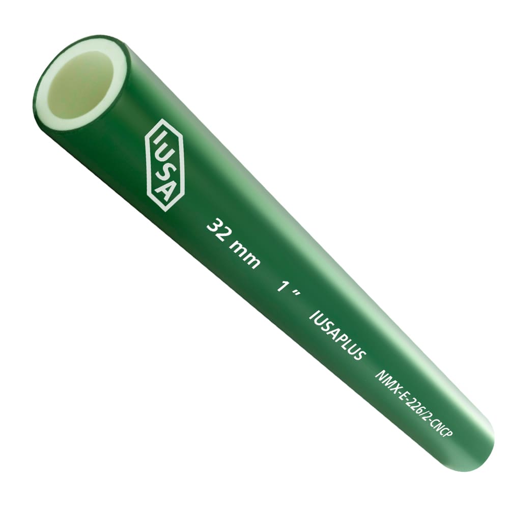 IUSA - Tubo bicapa ppr de 1 m 32 mm