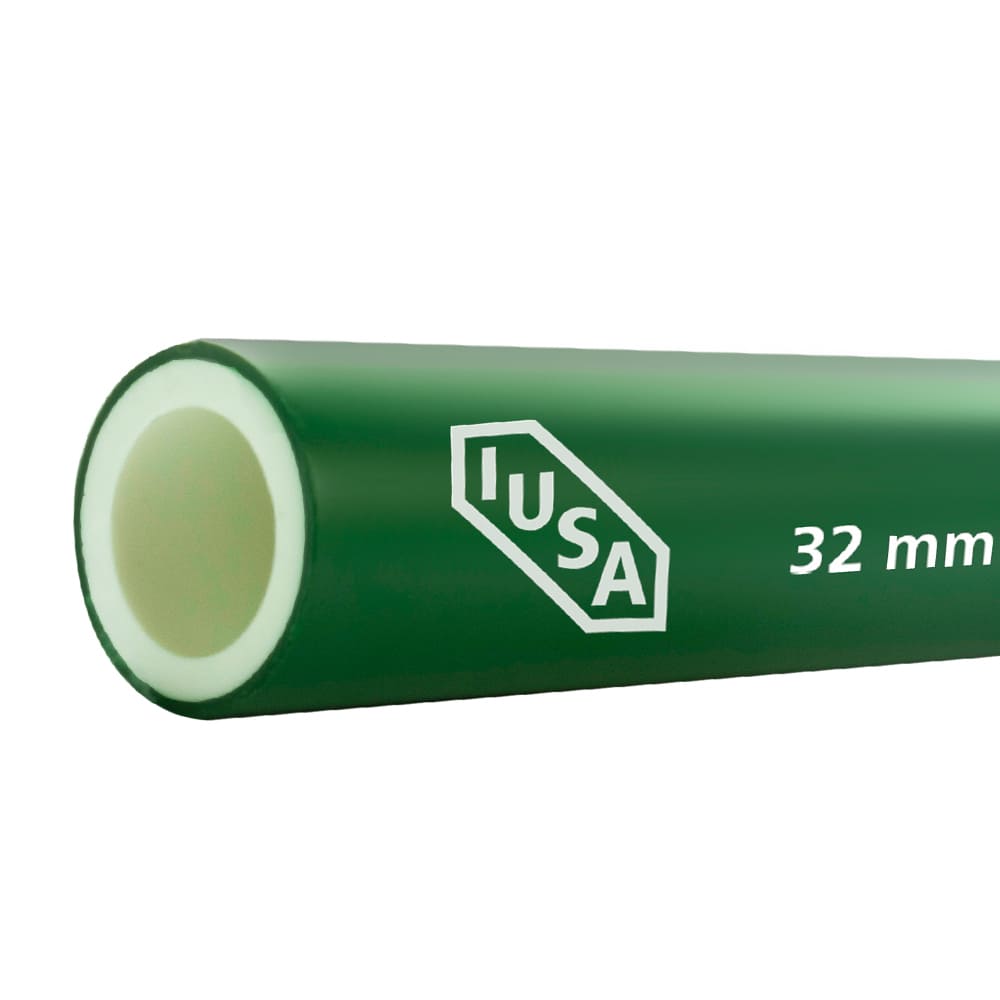 IUSA - Tubo bicapa ppr de 1 m 32 mm