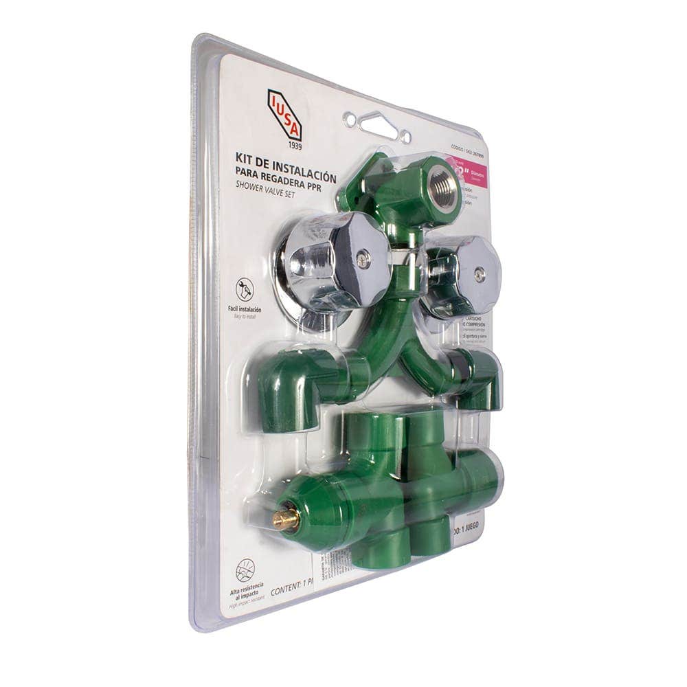 IUSA - Kit de instalación de válvulas para empotrar