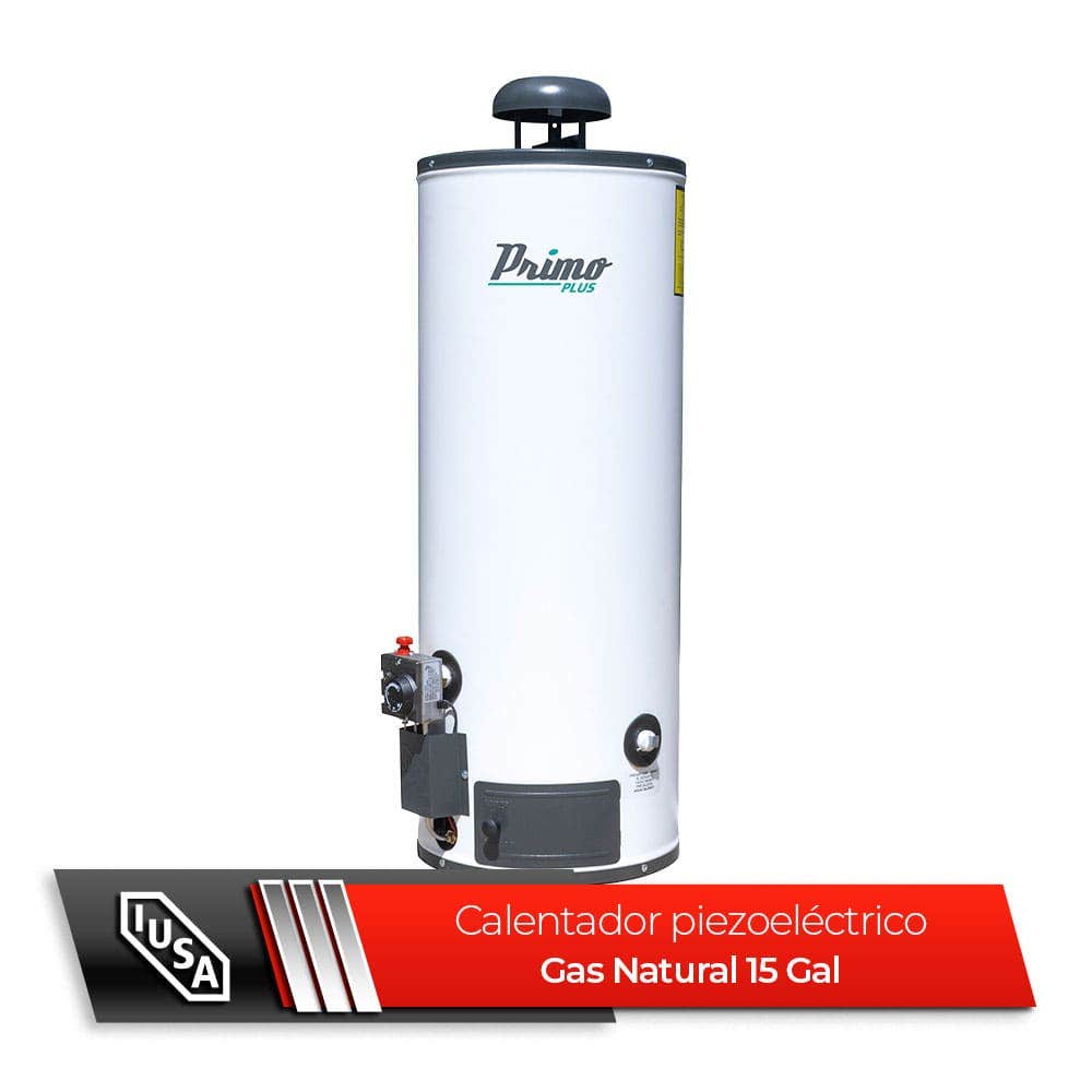 IUSA - Calentador de depósito Primo Plus 60 L, gas natural, IUSA